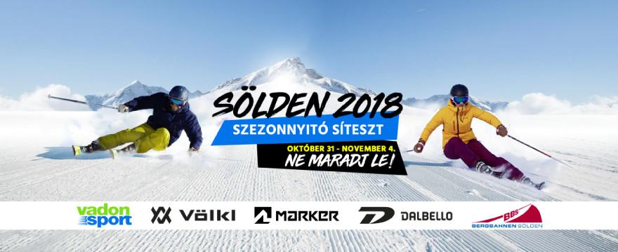 Szezonnyitó síteszt - Sölden 2018