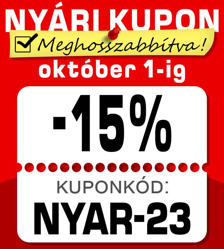 Nyári kedvezmény kupon 2023