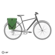  Ortlieb Back-Roller Plus CR, QL2.1, kiwi-moss green csomagtartó táska 2x 20 L