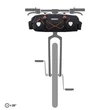Ortlieb Handlebar-Pack Flex, black matt kormánytáska 15 L