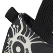 Klickfix Stylebag fekete virágos kormánytáska