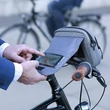 Klickfix Smart Bag Touch, szürke kormánytáska