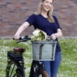 Klickfix Bikebasket twist sage első kosár