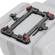 Klickfix Bike Box Uniklip 2, fekete csomagtartó doboz