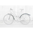 SKS Velo 47 Trekking 28'' fekete sárvédő szett