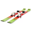 Völkl Racetiger Jr vMotion red síléc + Marker 4.5 VMotion Jr. 18/19 kötés - hátulról