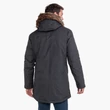 Schöffel Down Parka Storm Range1 M asphalt kabát - hátulról
