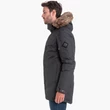 Schöffel Down Parka Storm Range1 M asphalt kabát - oldalról