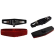 Velotech USB 1 LED hátsó lámpa csomagtartóra