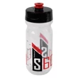 Polisport S600 600 ml átlátszó/fekete/piros kulacs