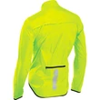 Northwave Breeze 2 sárga fluo kerékpáros dzseki - hátulról