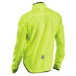 Northwave Vortex sárga fluo kerékpáros dzseki - hátulról
