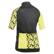 Northwave Origin Junior fekete/fluo sárga rövid mez - hátulról