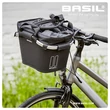 Basil Classic Carry All KF fekete első kosár