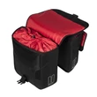 Basil Sport Design double bag, fekete csomagtartó táska