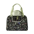 Basil Wanderlust carry all bag mintás charcoal csomagtartó táska - Hook-On rögzítéssel