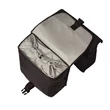 Basil GO Double Bag fekete csomagtartó táska