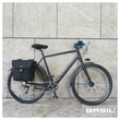 Basil GO Double Bag fekete csomagtartó táska