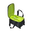 Basil Miles Trunkbag fekete-lime csomagtartó táska