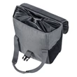 Basil Go Single Bag szürke csomagtartó táska