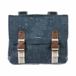 Basil Boheme double bag indigó kék csomagtartó táska