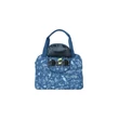 Basil Wanderlust carry all bag indigo kék csomagtartó táska - Hook-On rögzítéssel