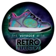 Heelys Voyager black reflective/yellow/pink - fényvisszaverő felsőrész
