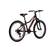 Kross Hexagon Jr 1.0 SR black/red/silver 2022 (24'') gyerek kerékpár