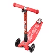 Micro Maxi Deluxe roller LEHAJTHATÓ kormánnyal korallpink - leengedett kormánnyal