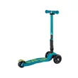 Micro Maxi Deluxe roller LEHAJTHATÓ kormánnyal petrolzöld - hátulról