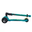 Micro Maxi Deluxe roller LEHAJTHATÓ kormánnyal petrolzöld - összecsukva