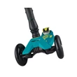 Micro Maxi Deluxe roller LEHAJTHATÓ kormánnyal petrolzöld - előlről