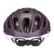 Uvex Quatro CC plum-white matt kerékpár sisak - szemből