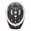 Uvex Quatro CC plum-white matt kerékpár sisak - belülről