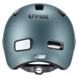 Uvex Rush Visor deep turquoise matt kerékpár sisak - hátulról