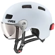 Uvex Rush Visor cloud matt kerékpár sisak - belülről