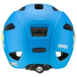 Uvex Oyo Style dino blue matt kerékpár sisak - hátulról