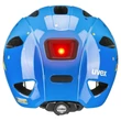 Uvex Oyo Style blue rocket kerékpár sisak - hátulról (opcionális LED villogó)