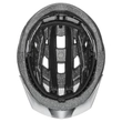 Uvex Air wing CC black-silver mat kerékpár sisak - belülről