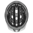 Uvex Air wing CC black-silver mat kerékpár sisak - belülről
