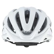 Uvex True CC cloud-white mat kerékpár sisak - szemből