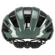 Uvex Rise moss green-black kerékpár sisak - szemből