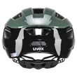 Uvex Rise moss green-black kerékpár sisak - hátulról