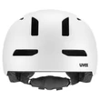 Uvex Urban Planet white matt kerékpár sisak - szemből