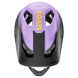 Uvex Revolt lilac-black matt kerékpár sisak - felülről