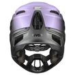 Uvex Revolt lilac-black matt kerékpár sisak - hátulról