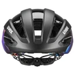 Uvex Rise Pro MIPS black-galaxy matt kerékpár sisak - szemből