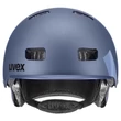 Uvex Hlmt 5 bike pro dark blue mat kerékpár sisak - szemből