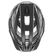 Uvex I-vo CC black mat kerékpár sisak - felülről