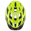 Uvex I-vo 3D neon yellow kerékpár sisak - felülről